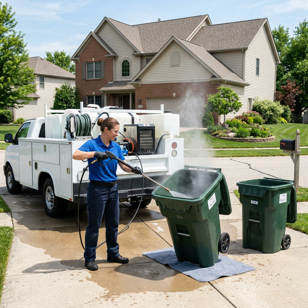 Columbus Ohio Trash Bin Sanitization